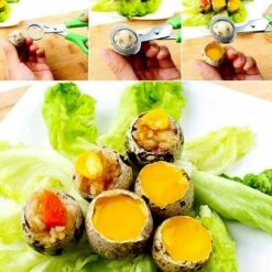 4 Stücke Wachteleier Schere, Edelstahl Wachteleierschere, Kleine Eierschere Wachteleier, Wachtel-Ei-Öffner, Küchenwerkzeug Eierschalenöffner, Für Zuhause, Restaurant, Küche (Grün) SOEKAVIA -Angebote Schneidwerkzeug Store 37155579 4