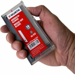 WURTH Würth Abbrechklingen Ersatzklingen 18 Mm 50 Stück Spender 071566051 -Angebote Schneidwerkzeug Store 37536960 3