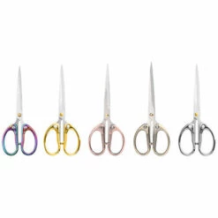 ABCRITAL Stoffschere, Nähschere, 6-Zoll-Premium-Schneiderschere, Hochleistungsschere, Scharfe Schere, Stoffschere Schere Aus Zinklegierung Schere, Goldene Schneiderschere Zum Nähen Der Heimküche