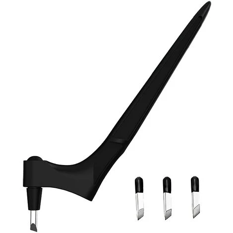 ASUPERMALL Craft Cutting Tools Edelstahl Bastelmesser Mit 15° / 30° / 45° 360 Grad Rotierender Klinge Kunstschneidwerkzeug Fur Handwerk, Hobby, Scrapbooking, Schablone (Schwarz) 1 ASUPERMALL Craft Cutting Tools Edelstahl Bastelmesser Mit 15° / 30° / 45° 360 Grad Rotierender Klinge Kunstschneidwerkzeug Fur Handwerk, Hobby, Scrapbooking, Schablone (Schwarz)