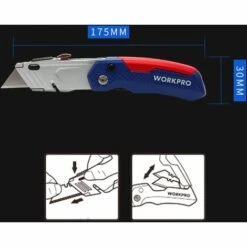 BETTERLIFE Sicherheits-Universal-Klappmesser Mit Klingenschlitz In Dem Metallgriff (mit 2 Ersatzklingen Unter Blister) 9 BETTERLIFE Sicherheits-Universal-Klappmesser Mit Klingenschlitz In Dem Metallgriff (mit 2 Ersatzklingen Unter Blister) -Angebote Schneidwerkzeug Store 39515929 5