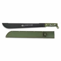 Machete Cortacañas Martinez Albainox "spc". Desert Storm Ops, Mit Mango ABS Und 41,5 Cm Klinge Aus Rostfreiem Stahl. Einschließlich Nylon-Etui