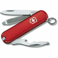 MUELA Swiss Pocket Knife Victorinox Rally 0.6163 Hat 9 Rote Funktionen Und Wiegt 18 Gramm