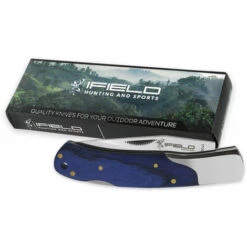 Taschenmesser IFIELD Camper, Mit Mango Stamina Blau, Klinge 7,8 Cm Edelstahl 3Cr13, Gesamtlänge 17,5 Cm, Präsentation In Blackbox -Angebote Schneidwerkzeug Store 39550394 5