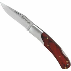 Taschenmesser IFIELD Camper, Mit Mango Stamina Rot, Klinge 7,8 Cm Edelstahl 3Cr13, Gesamtlänge 17,5 Cm, Präsentation Blackbox