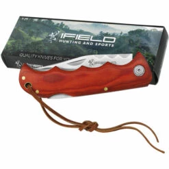 Holzmesser IFIELD Camper EL29038, Mango Ausdauer, Inkl. Schnur, 9,6 Cm Edelstahlklinge, Campinggerät Zum Angeln, Jagen, Sport. -Angebote Schneidwerkzeug Store 39553395 5