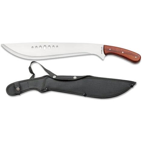 Macheten-Stabschneider IFIELD Basic EL29066, 37 Cm Satinklinge, Mango Holz, Mit Nylonbezug, Campingwerkzeug Für Fischerei, Jagd, Sport 3 Macheten-Stabschneider IFIELD Basic EL29066, 37 Cm Satinklinge, Mango Holz, Mit Nylonbezug, Campingwerkzeug Für Fischerei, Jagd, Sport – Bild 3