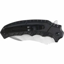 Taktisches Messer IFIELD Basic EL29030, Mango Rotes Und Schwarzes Aluminium, Schwarze Klinge 9,5 Cm, Gesamtlänge 20 Cm, Mit Gürtelclip. -Angebote Schneidwerkzeug Store 39553607 3