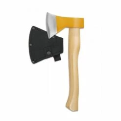 MARTINEZ ALBAINOX Albainox-Axt, Gesamtgröße 25,5 Cm, Klinge Aus Rostfreiem Stahl, Mango Holz, Mit Nylonscheide