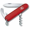 MUELA Mittleres Taschenmesser Victorinox Red Waiter 0.3303.B1 Mit 9 Funktionen Inklusive Kombiwerkzeug Plus Korkenzieher Im Blister