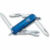 Schweizer Taschenmesser Victorinox Manager Mit 11 Funktionen, Mit Magnetischem Kreuzschlitzschraubendreher Und Kugelschreiber, 31 G, Transparent Blau