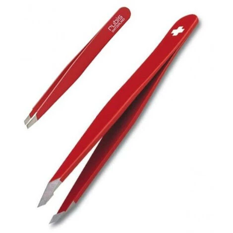 Rubis Victorinox Edelstahlpinzette, Mit Abgewinkelter Spitze, Aus Stabilem Edelstahl, Länge 97 Mm, 12 G, Farbe Rot 1 Rubis Victorinox Edelstahlpinzette, Mit Abgewinkelter Spitze, Aus Stabilem Edelstahl, Länge 97 Mm, 12 G, Farbe Rot