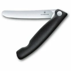 Klappmesser Victorinox Swiss Classic Gemüsemesser, Gerader Schnitt, Klinge Aus Rostfreiem Stahl 11 Cm, Schwarz