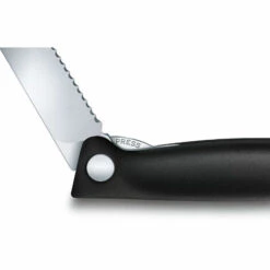 Gemüsemesser Victorinox Swiss Classic, Wellenschliff, 11 Cm Klinge, Klappbar, Griff Aus Polypropylen, Farbe Schwarz 9 Gemüsemesser Victorinox Swiss Classic, Wellenschliff, 11 Cm Klinge, Klappbar, Griff Aus Polypropylen, Farbe Schwarz -Angebote Schneidwerkzeug Store 39564939 5