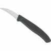 VICTORINOX Tourniermesser SwissClassic, 6 Cm, Schwarz Rostfreier Stahl (100884)