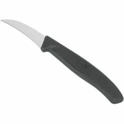 VICTORINOX Tourniermesser SwissClassic, 6 Cm, Schwarz Rostfreier Stahl (100884)