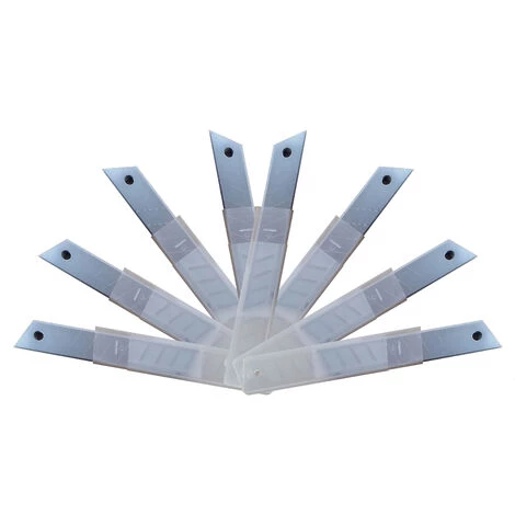 VAGO- TOOLS 10x Abbrechklingen Ersatzklingen 18 Mm Teppichmesser Klingen Teppich 4 VAGO- TOOLS 10x Abbrechklingen Ersatzklingen 18 Mm Teppichmesser Klingen Teppich – Bild 4