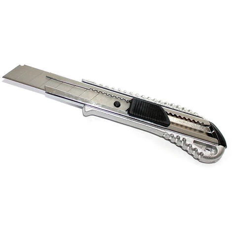 VAGO- TOOLS 12 Stück Alu-Teppichmesser Druckguss Cuttermesser 18 Mm 2 VAGO- TOOLS 12 Stück Alu-Teppichmesser Druckguss Cuttermesser 18 Mm – Bild 2