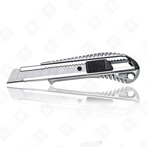 SBS® Cuttermesser I 18mm I 1 Stück + 10 Abbrechklingen 1 SBS® Cuttermesser I 18mm I 1 Stück + 10 Abbrechklingen