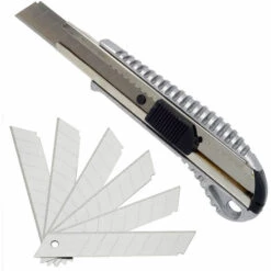 SBS® Cuttermesser I 18mm I 1 Stück + 10 Abbrechklingen 7 SBS® Cuttermesser I 18mm I 1 Stück + 10 Abbrechklingen -Angebote Schneidwerkzeug Store 41422211 4