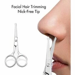 TRIOMPHE Edelstahl Schönheitsschere Gebogener Kopf Stickschere Rundkopf Haarschere Augenbrauenschere Schönheitsschere 2 Stück Edelstahl Nasenhaarschere + PVC-Etui 7 TRIOMPHE Edelstahl Schönheitsschere Gebogener Kopf Stickschere Rundkopf Haarschere Augenbrauenschere Schönheitsschere 2 Stück Edelstahl Nasenhaarschere + PVC-Etui -Angebote Schneidwerkzeug Store 41670640 3