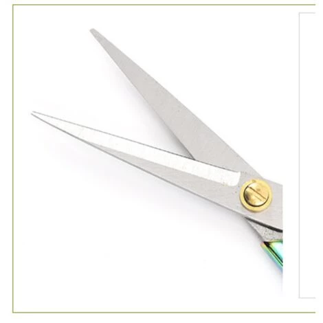 TRIOMPHE Vintage Blumenmuster Nähte Klassische Stickerei Geschmiedete Edelstahl Schneiderschere (Silber) 4 TRIOMPHE Vintage Blumenmuster Nähte Klassische Stickerei Geschmiedete Edelstahl Schneiderschere (Silber) – Bild 4