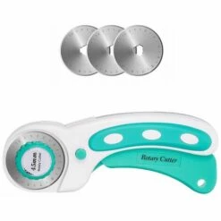 TRIOMPHE Das Wechselblatt-Rotationsmesser-Kit Ist Ideal Zum Nähen, Stoffschneiden, Papierschneiden, Lederschneiden Usw. Sehr Gut Geeignet Für Handwerker, Maßanfertigungen Etc. Grün