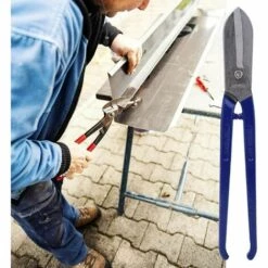 TRIOMPHE TRIO 8-Zoll-Blechschere Metallschneideschere Blechschere Handschneidewerkzeuge -Angebote Schneidwerkzeug Store 41682557 5