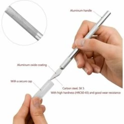 BRIDAY 13 Stück Kreatives Hobbymesser Präzisionsmesser Hobbymesser Bastelmesser Mit Ersatzklingen, Mit Schutzkappe 7 BRIDAY 13 Stück Kreatives Hobbymesser Präzisionsmesser Hobbymesser Bastelmesser Mit Ersatzklingen, Mit Schutzkappe -Angebote Schneidwerkzeug Store 41959473 3