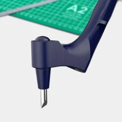 ASUPERMALL Edelstahl-Bastelmesser Prazisions-Handwerks-Schneidwerkzeuge 360-Grad-rotierende Klinge Handheld-Cutter Mit 30°-Klinge Fur Hobby-Kunsthandwerk-Scrapbook -Angebote Schneidwerkzeug Store 42512858 3