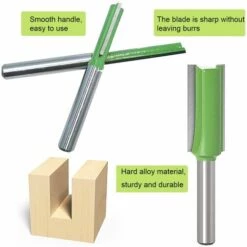 THSINDE Gerade Fräser, 7 Stück Hartmetall Fräser 6mm Schaft Fräser Multifunktionsfräser Holzbearbeitungswerkzeug Für Die Holzbearbeitung -Angebote Schneidwerkzeug Store 42551892 3