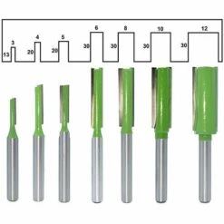 THSINDE Gerade Fräser, 7 Stück Hartmetall Fräser 6mm Schaft Fräser Multifunktionsfräser Holzbearbeitungswerkzeug Für Die Holzbearbeitung -Angebote Schneidwerkzeug Store 42551892 4