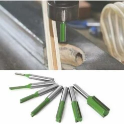 THSINDE Gerade Fräser, 7 Stück Hartmetall Fräser 6mm Schaft Fräser Multifunktionsfräser Holzbearbeitungswerkzeug Für Die Holzbearbeitung -Angebote Schneidwerkzeug Store 42551892 5