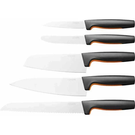 FISKARS® Küchenmesser-Set "Functional Form" 5-teilig 1 FISKARS® Küchenmesser-Set "Functional Form" 5-teilig