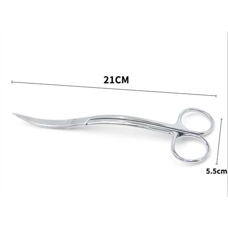 ILOVEMILAN Pflanzenschere, Professionelle Aquarium Pflanzenschere Edelstahl Wellenschneider Volle Länge 210MM 5 ILOVEMILAN Pflanzenschere, Professionelle Aquarium Pflanzenschere Edelstahl Wellenschneider Volle Länge 210MM – Bild 5