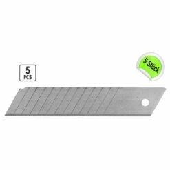 TOOLTRADERS Abbrechklingen Ersatz Klingen Für Teppichmesser Cutter Messer 18 Mm 5 Stück