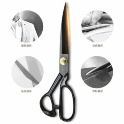 ILoveMilan Professionelle Nähschere Schneiderschere Scharfe Stoffschere Klassische Nähschere Edelstahl Lange Klinge (8 Zoll Schwarz) 9 ILoveMilan Professionelle Nähschere Schneiderschere Scharfe Stoffschere Klassische Nähschere Edelstahl Lange Klinge (8 Zoll Schwarz) -Angebote Schneidwerkzeug Store 43351154 5