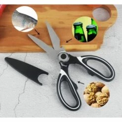 ILoveMilan Multifunktions-Küchenschere Geeignet Für Hühnerknochen Gemüse Melone Fischknochen Fleischschere Mehrzweck-Haushaltsschere 7 ILoveMilan Multifunktions-Küchenschere Geeignet Für Hühnerknochen Gemüse Melone Fischknochen Fleischschere Mehrzweck-Haushaltsschere -Angebote Schneidwerkzeug Store 43353089 3