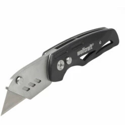 Wolfcraft Freizeitmesser Mit Klappbarer Trapezklinge