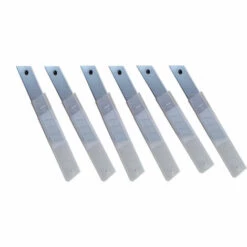 VAGO-TOOLS 10x Abbrechklingen Ersatzklingen 18mm Teppichmesser Klingen Cuttermesser