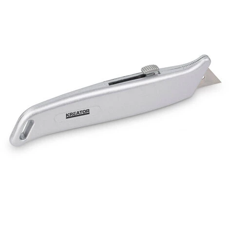 VARO Cuttermesser Edelstahl 18 Mm SK5-Stahl Trapezklinge 2 VARO Cuttermesser Edelstahl 18 Mm SK5-Stahl Trapezklinge – Bild 2