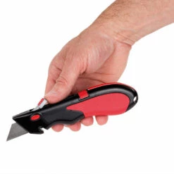 VARO Cuttermesser Mit Hochleistungsklingen + 4 Extra Klingen Im Griff -Angebote Schneidwerkzeug Store 44000545 4