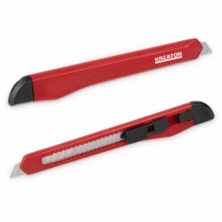 VARO KRT000200 - Kreator Cuttermesser 3 Stück 9mm 18mm Abbrechklinge Schieberaster Teppichmesser -Angebote Schneidwerkzeug Store 44001229 4