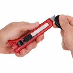 VARO KRT000200 - Kreator Cuttermesser 3 Stück 9mm 18mm Abbrechklinge Schieberaster Teppichmesser -Angebote Schneidwerkzeug Store 44001229 5