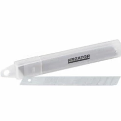 VARO KRT000403 - Kreator Ersatzklingen Snap-Off 10 Stück 9 X 80 Mm SK5 Stahl Abbrechklingen