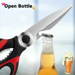 BRIDAY Küchenschere 2 STÜCK, Hochleistungs-Küchenschere, Küchenschere, Edelstahl-Küchenschere Für Huhn, Geflügel, Fisch, Fleis -Angebote Schneidwerkzeug Store 45294631 4