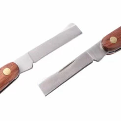 HAPPYSHOPPING Garten Faltbares Pfropfen Gartenmesser Obstgarten Sämling Baumschneider Schere Schere Obstbaum Impfung Gartenschere,Packung Von 1, Braun -Angebote Schneidwerkzeug Store 45419804 4