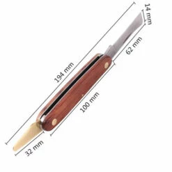 HAPPYSHOPPING Garten Faltbares Pfropfen Gartenmesser Obstgarten Sämling Baumschneider Schere Schere Obstbaum Impfung Gartenschere,Packung Von 1, Braun -Angebote Schneidwerkzeug Store 45419804 5