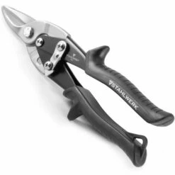 STAHLWERK Robuste Profi-Blechschere Geradeschnitt Durchlaufblechschere Handblechschere Aus Chrom-Vanadium Stahl Für Bleche Bis 1,25 Mm -Angebote Schneidwerkzeug Store 45684621 5