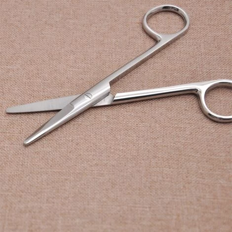 THSINDE 2er-Pack Pflegeschere Zebra-Muster Krankenhaus-Gewebeschere Rundkopf Ellenbogen Gerade Chirurgische Krankenschwester Edelstahl 4 THSINDE 2er-Pack Pflegeschere Zebra-Muster Krankenhaus-Gewebeschere Rundkopf Ellenbogen Gerade Chirurgische Krankenschwester Edelstahl – Bild 4